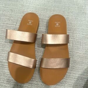 Sandals never been worn. Brand new!